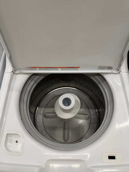 GE 4.2 cu. ft. Capacity Washer with Stainless Steel Basket Model#: GTW460ASJ5WW  and GE 7.2 cu. ft. Capacity aluminized alloy drum Electric Dryer

Model #:GTD42EASJWW