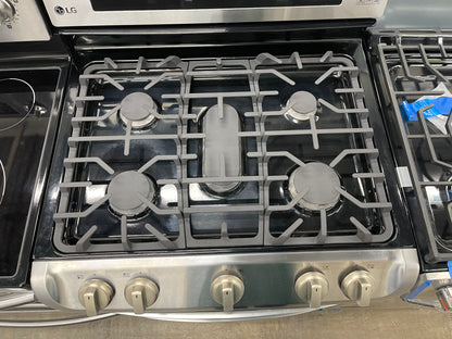 6.9 cu. ft. Gas Double Oven Range with ProBake Convection and EasyClean- Model:LDG4313ST