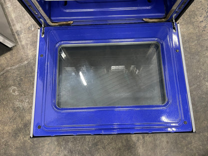 LG  LRG3061ST
30 Inch Gas Range with 20 Minute EasyClean ,Mode, Brilliant Blue Interior, Griddle Accessory, 5 Sealed Burners, 5.4 cu. ft. Oven and Storage Drawer: Stainless Steel