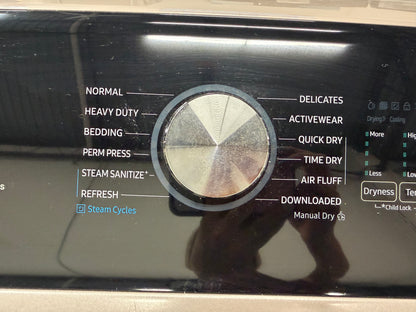 Samsung 5.2cu/ft Top Load Washer and Samsung Top Load Electric Dryer 7.4cu/ft