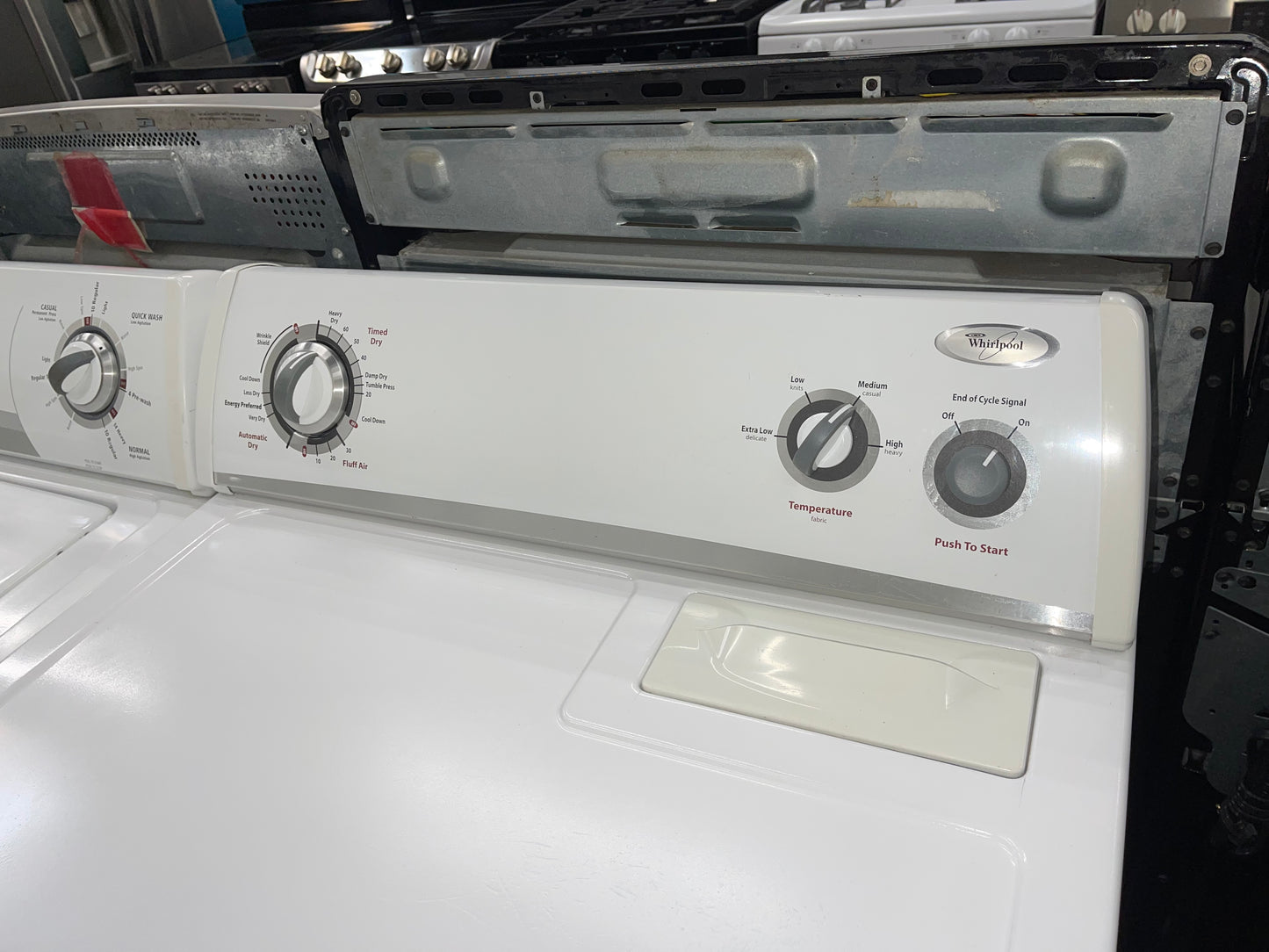 Whirpool Top Load Washer 3.2cu.ft  Heavy Duty and Electric Dryer 7.0cu.ft
