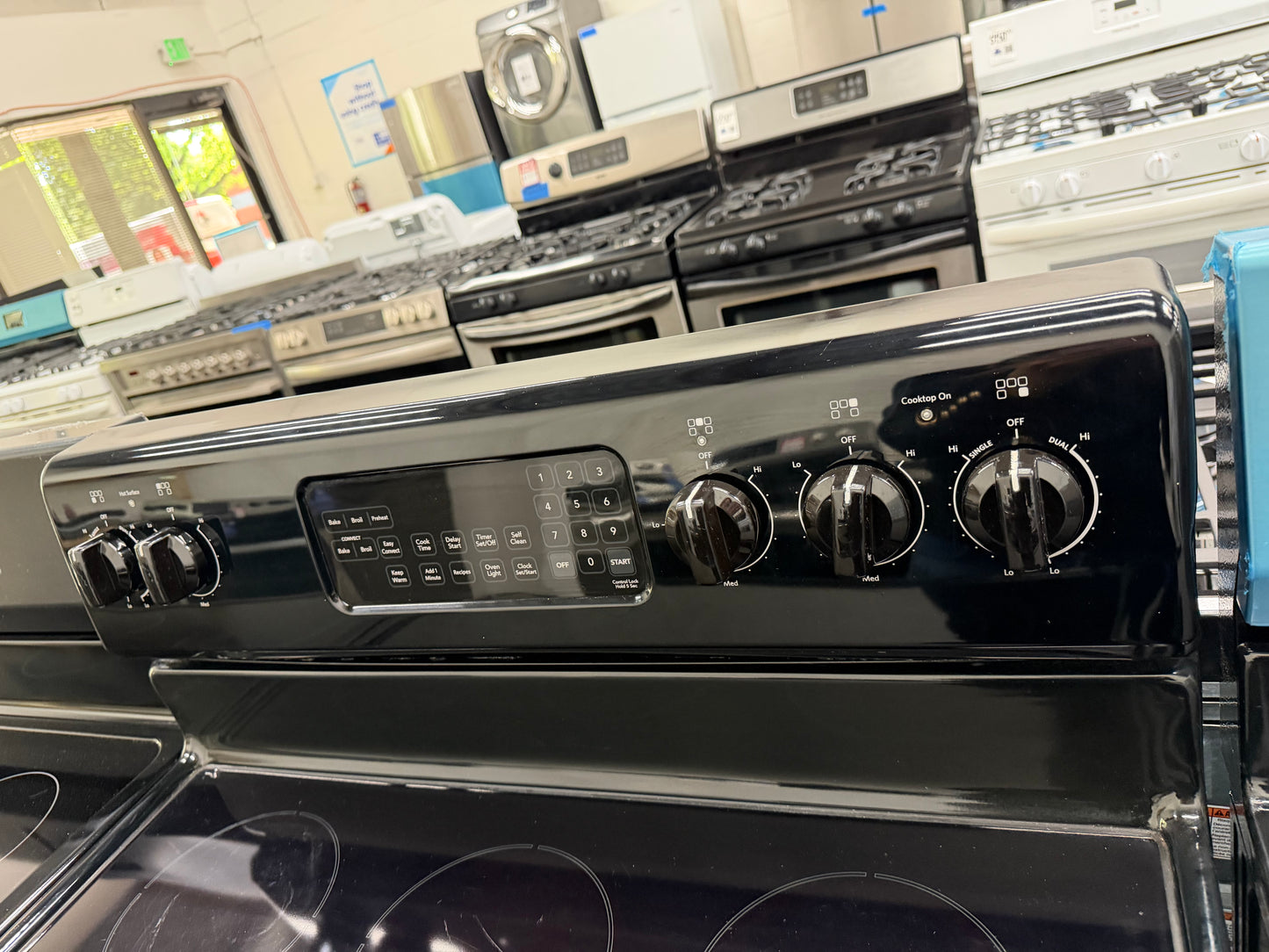 KERS206XSS30" Freestanding Electric Range with 5 Radiant Elements, 5.8 cu. ft. Self-Cleaning and Convection Oven