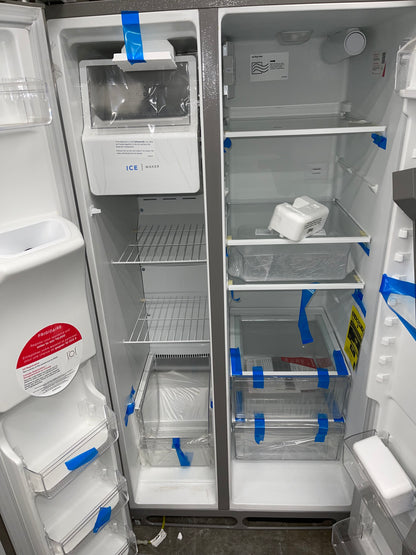 Frigidaire 25.6 cu. ft. Side by Side Refrigerator in Stainless Steel, Standard Depth