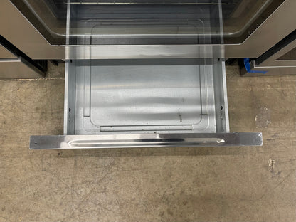 LG  LRG3081ST
30 Inch Gas Range with EvenJet Fan Convection, 20 Minute EasyClean® Mode, IntuiTouch Keypad, SuperBoil 17,000 BTU Burner, Large WideView™ Plus Window, 5 Sealed Burners, 5.4 cu. ft. Oven and Storage Drawer: Stainless Steel