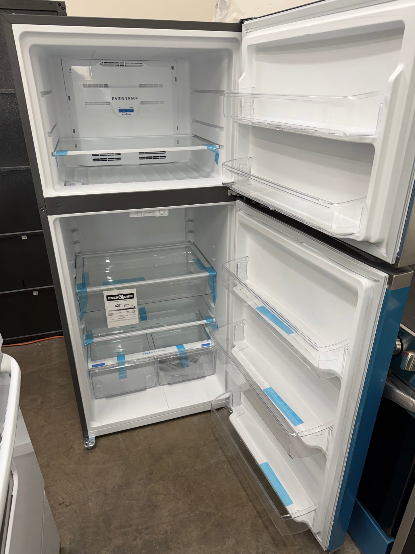 Frigidaire  20.0 cu. ft. Top Freezer Refrigerator in Stainless Steel