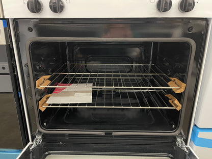 Frigidaire  FCRE3062AW
30 Inch Freestanding Electric Range with 5 Elements, 5.3 cu. ft. Capacity, EvenTemp Element, SpaceWise Element, Storage Drawer, and Steam Clean: White