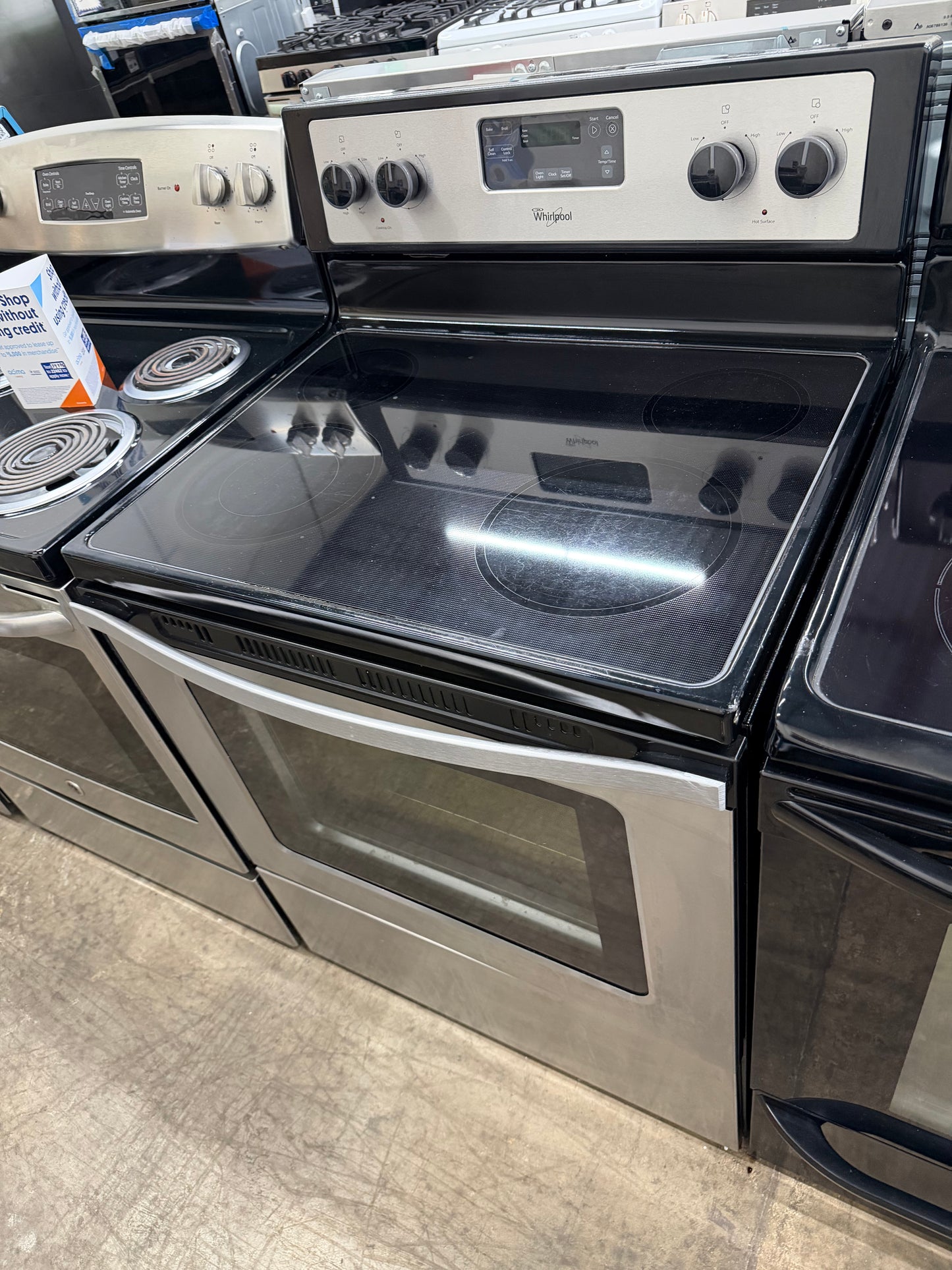 Whirlpool WFE510S0AS0 Electric Range