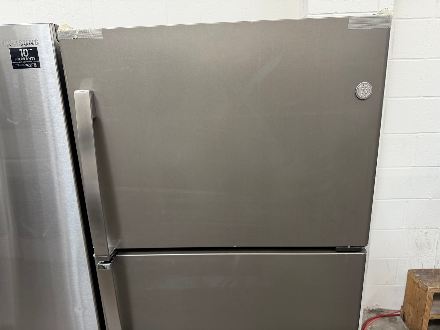 GE 19.2 Cu. Ft. Garage Ready Top-Freezer Refrigerator
Model #:GTS19KMNRES