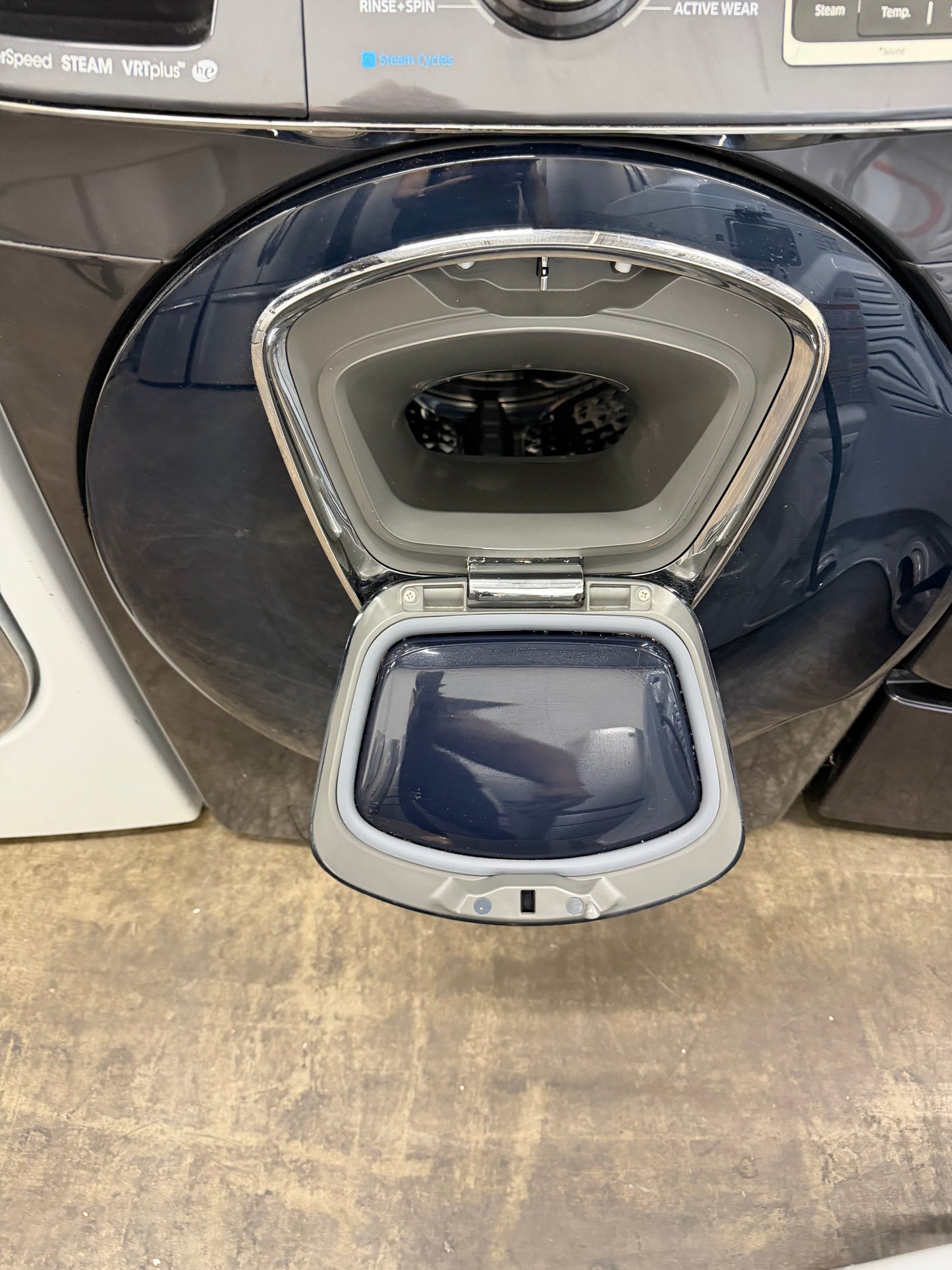 Samsung Front Load Washer – 4.5 Cu. Ft. Capacity and Samsung Electric Dryer – 7.5 Cu. Ft. Capacity