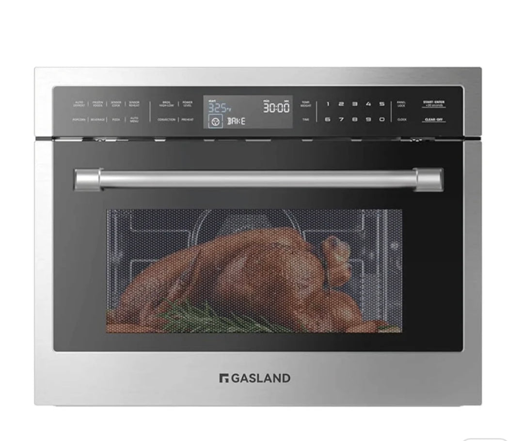 GASLAND
24 in. 1.2 cu. ft. 1000-Watt Built-In Microwave Drawer in Stainless Steel
