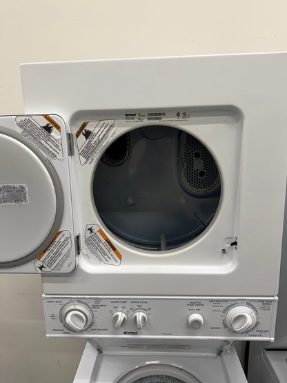 Kenmore 24” Stacked Washer and Electric Dryer Laundry Center – Model 110.88752796 – White