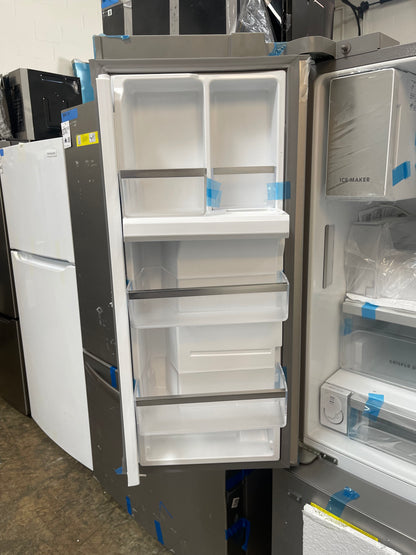 French door refrigerator, stainless steel color/counter-depth, 22.6 cu.ft Article Number 205.222.87 Brand
IKEA