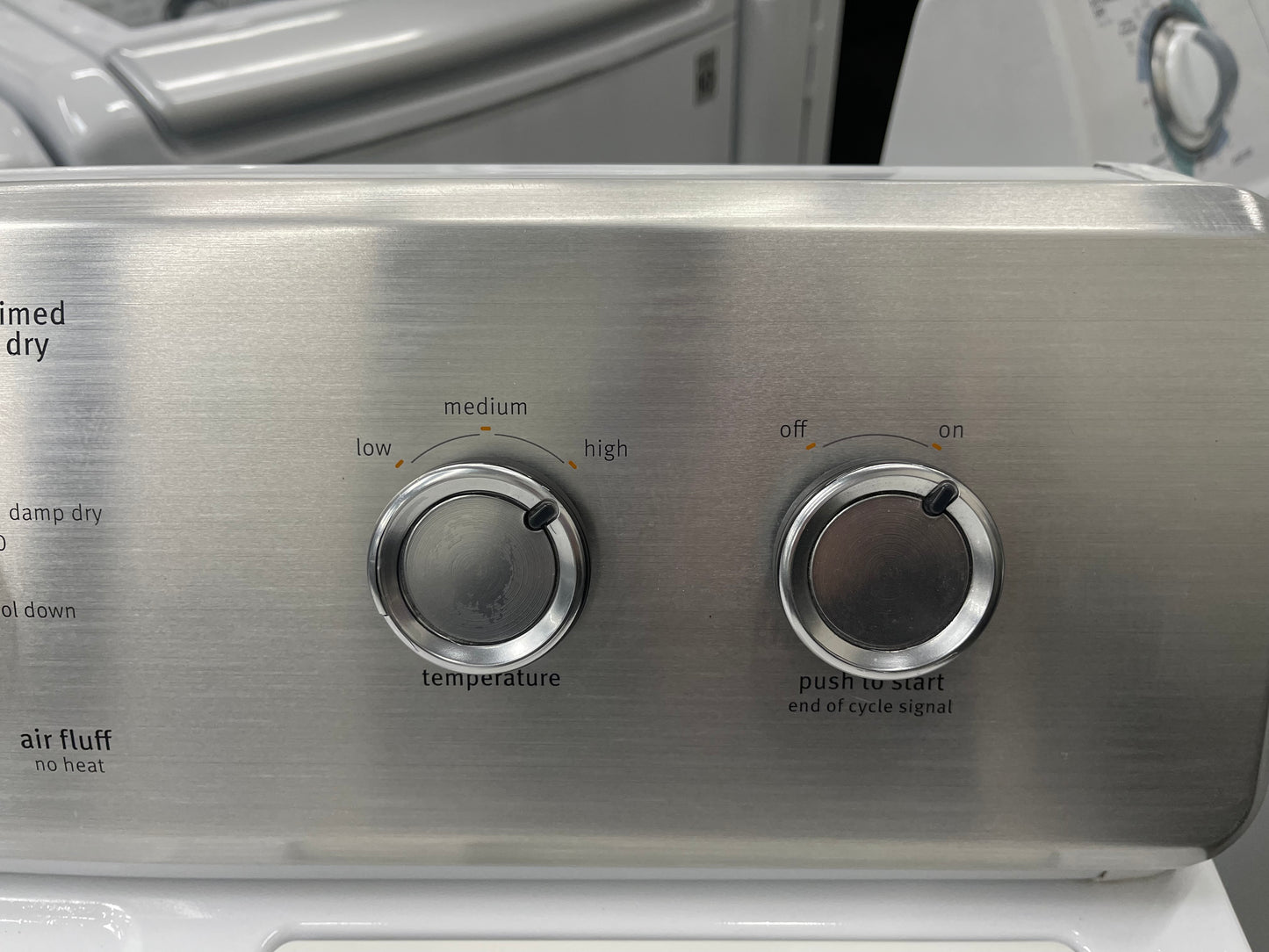 7.0 Cu. Ft. Large Capacity Dryer with Wrinkle Control -Model: 

MEDC215EW