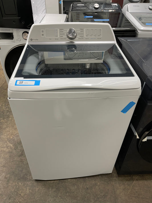 GE Profile ENERGY STAR 5.0 cu. ft. Capacity Washer with Smarter Wash Technology and FlexDispense™

Model #:PTW600BSRWS
