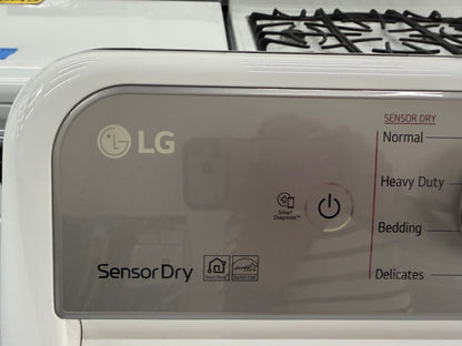 LG Top Load TurboWash 5.0 Cu. Ft. Washer and 7.3 Cu. Ft. EasyLoad Electric Dryer Set in White