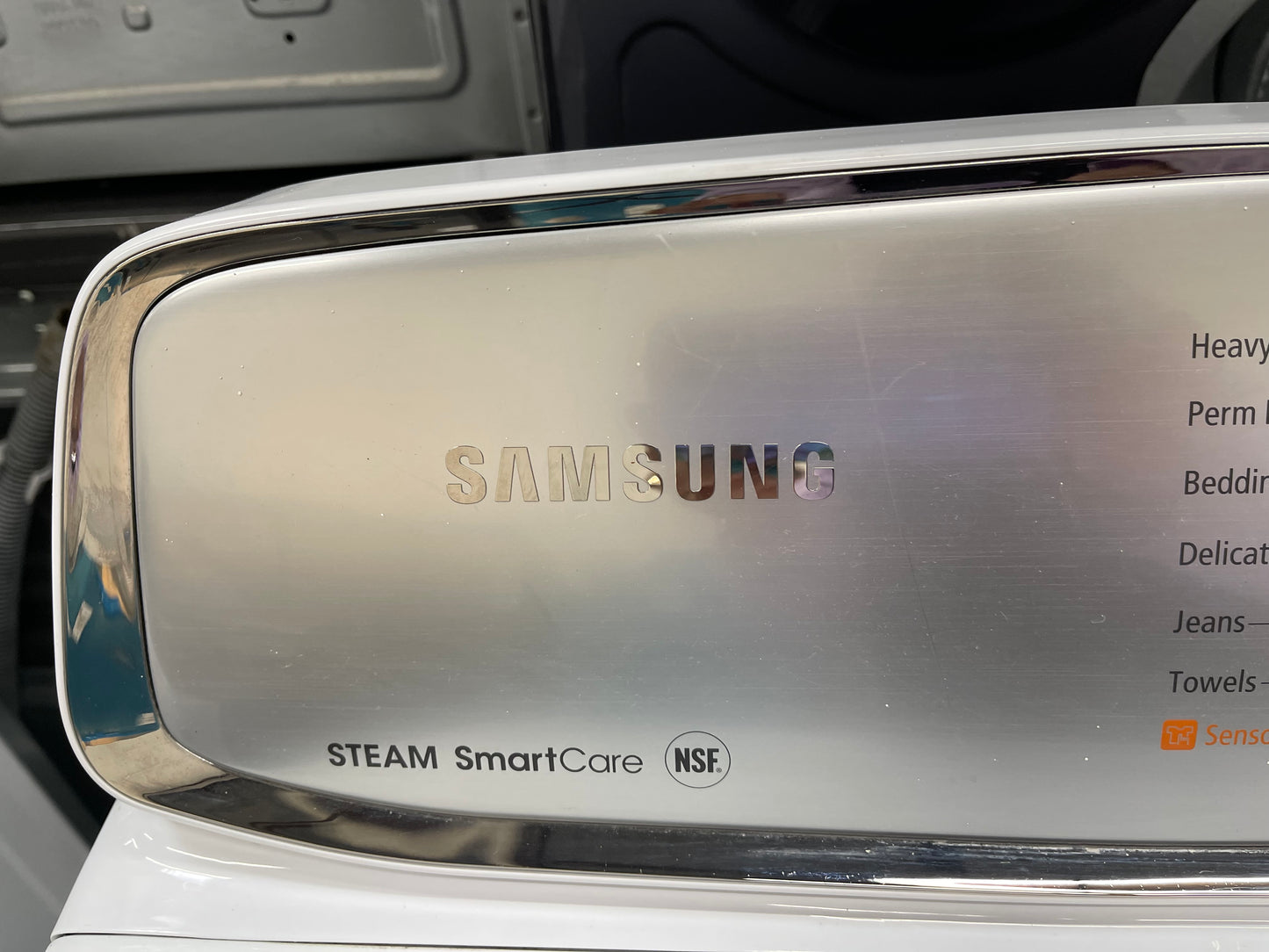 Samsung Top-Load Washer with 4.0 cu. ft. and Electric Dryer with 7.4 cu. ft.