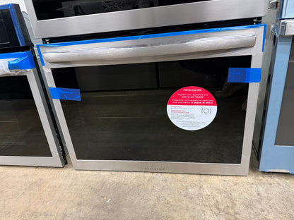Frigidaire Gallery 30 in. Electric Built-In Wall Oven and Microwave Combination w/ Total Convection, Smudge-Proof Stainless Steel Model: A17114303