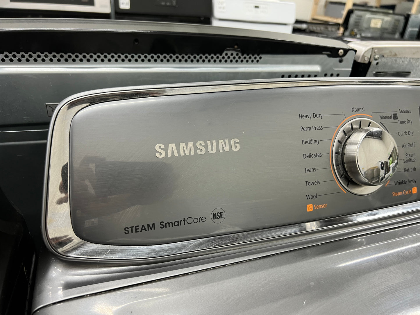 Samsung Top-Load Activewash 5.2-cu ft Washer and 7.5-cu ft Electric Dryer Mismatch Set (READ DESCRIPTION)