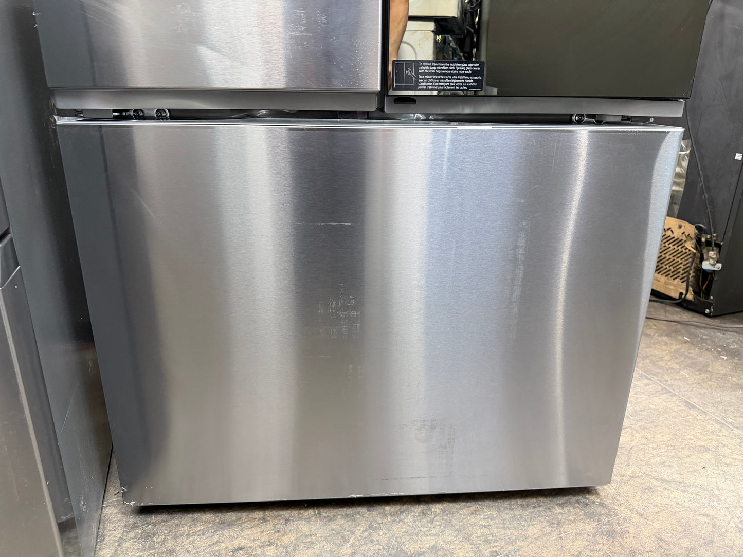 LG  LRYKC2606S
36 Inch Counter-Depth MAX Smart French Door Refrigerator with 26 Cu. Ft. Capacity