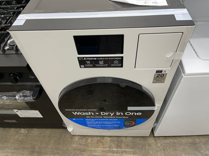 Samsung Bespoke 5.3-cu ft Capacity Ivory Vented All-In-One Washer Dryer Combo (ENERGY STAR Certified)

Model #WD90F53AVY