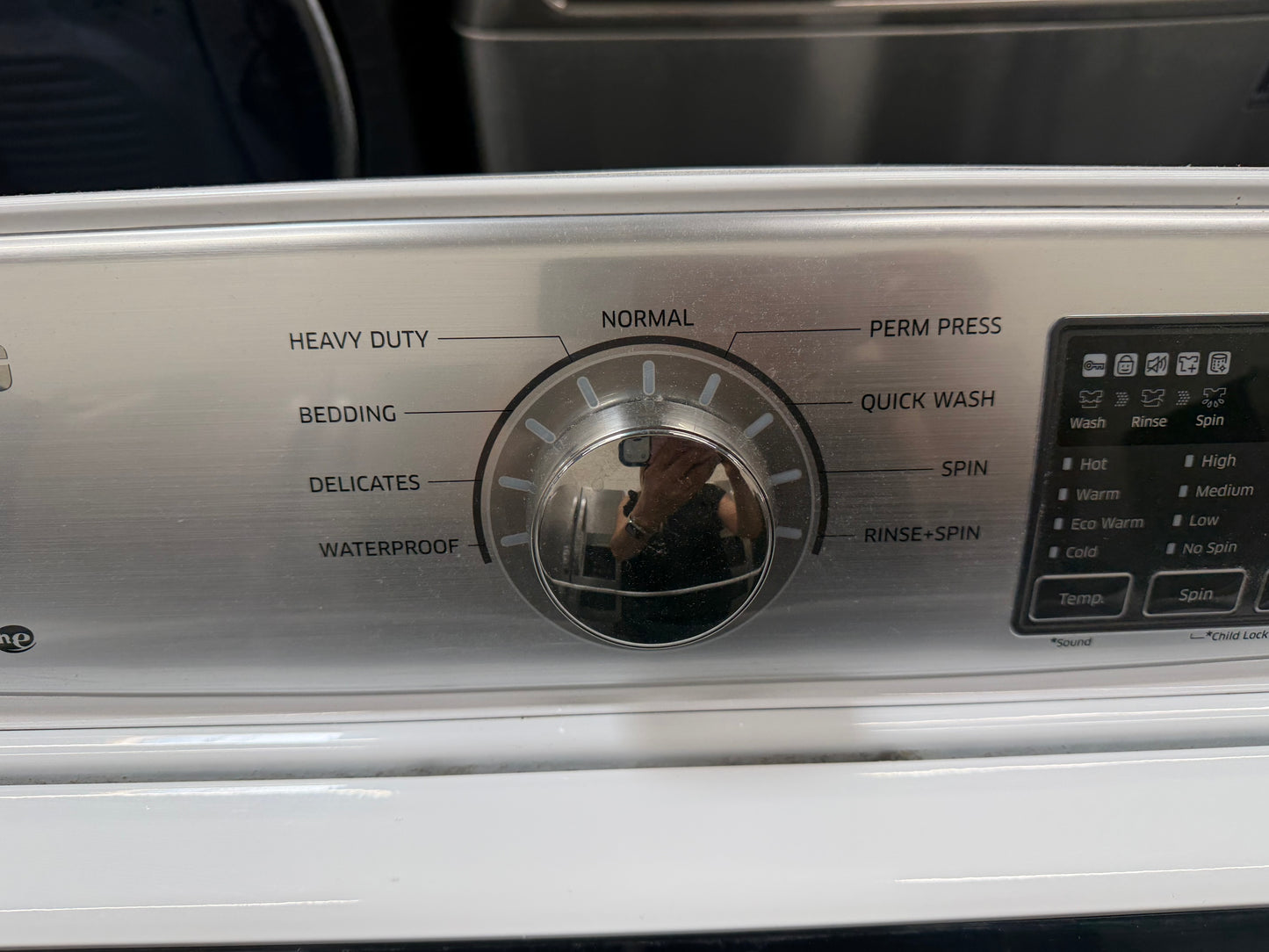 Samsung WA45H7000AW/A2 Top Load Washer – 4.5 Cu. Ft. And Samsung Electric Dryer – 7.4 Cu. Ft.