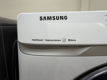 Samsung  WF45R6300AW
27 Inch Front Load Smart Washer with 4.5 Cu. Ft. And Samsung  DVE45R6300W
27 Inch Electric Smart Dryer with 7.5 cu. ft.