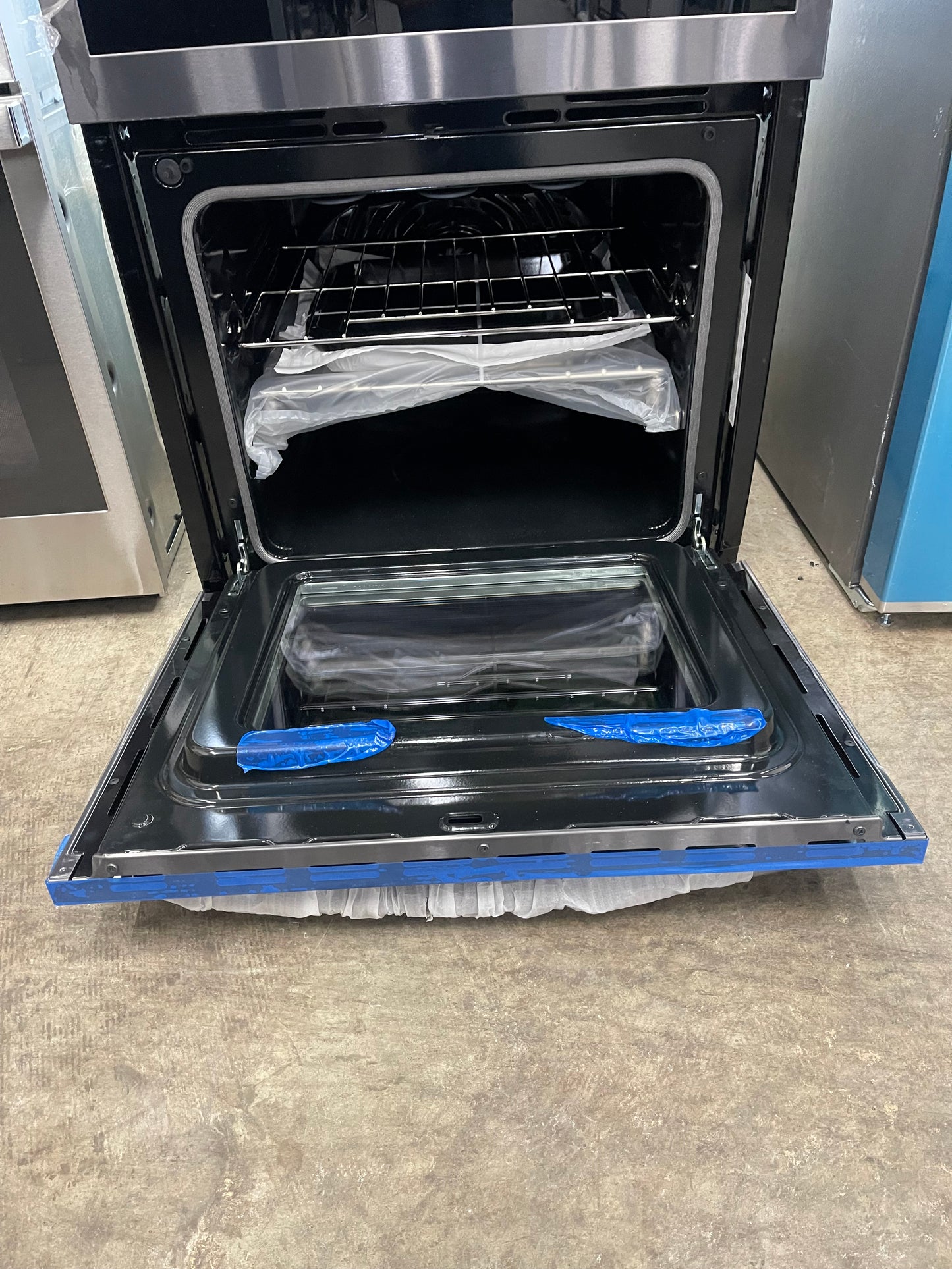 Frigidaire Gallery 27" Smudge-Proof Black Stainless Steel Double Electric Wall Oven Model: GCWD2767A