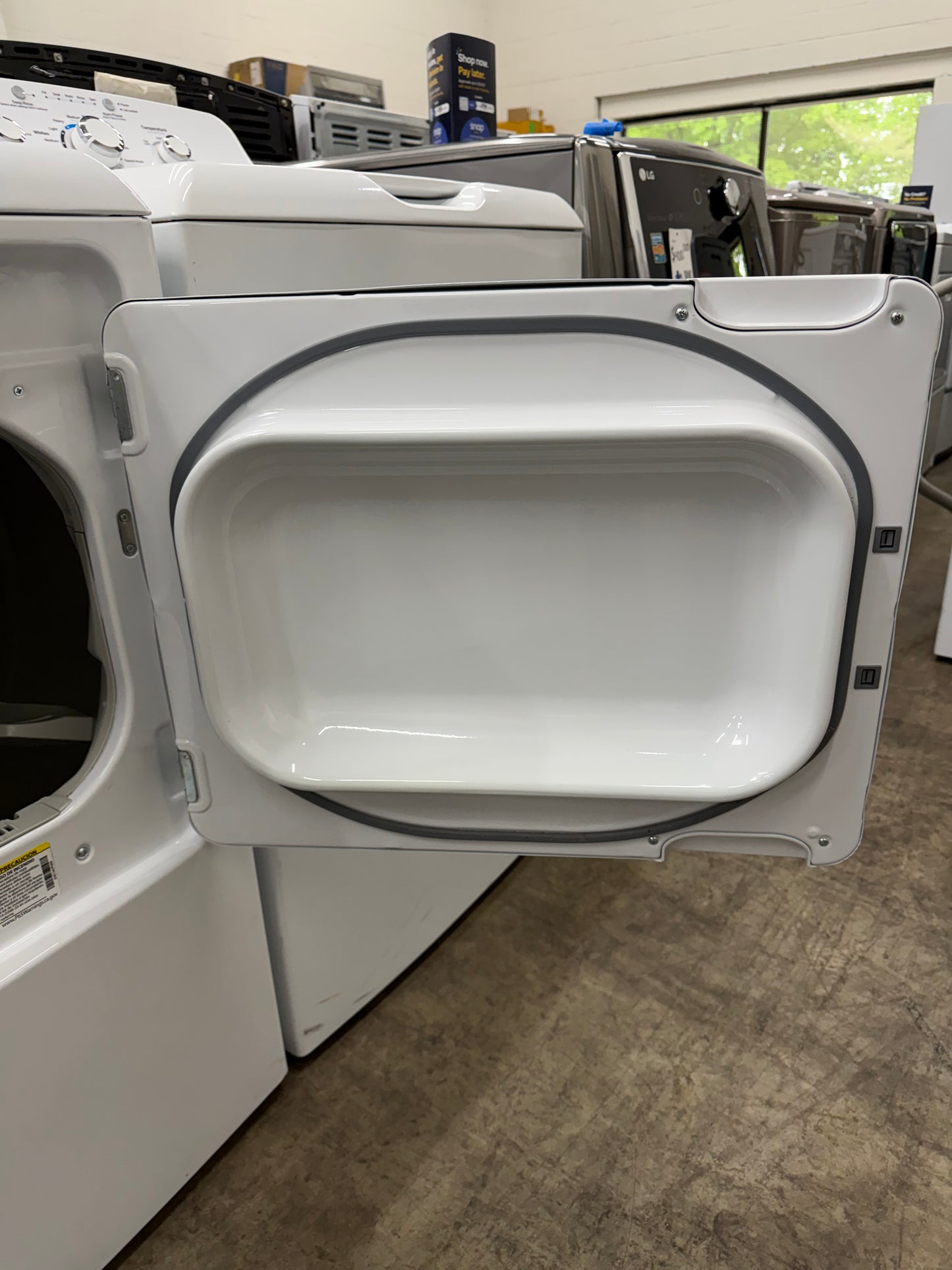 GE 4.2 cu. ft. Capacity Washer with Stainless Steel Basket Model#: GTW460ASJ5WW  and GE 7.2 cu. ft. Capacity aluminized alloy drum Electric Dryer

Model #:GTD42EASJWW