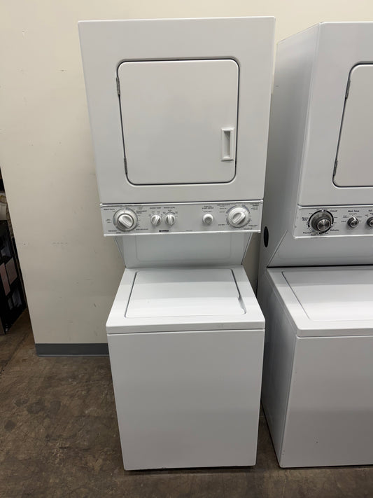 Kenmore 24” Stacked Washer and Electric Dryer Laundry Center – Model 110.88752796 – White