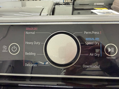 LG Top-Load 5.2-cu ft HE Washer (Black Stainless Steel) and 7.3-cu ft Turbo Steam Electric Dryer (Graphite Steel) Mismatch Set