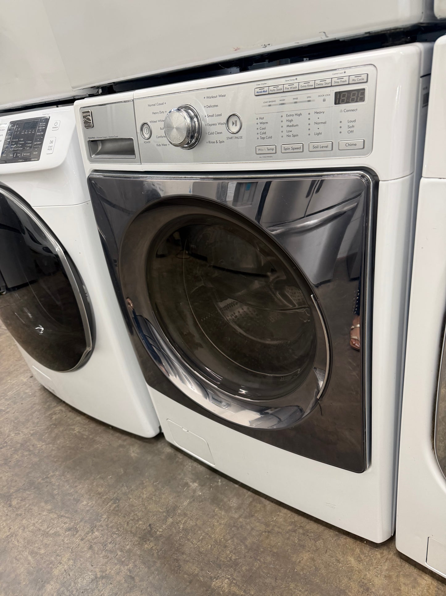 Kenmore 4.5cu/ft Front Load Washer and 7.3 Front Load Electric Dryer