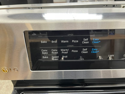 LG 7.3 cu. ft. Electric Double Oven Range with ProBake Convection , EasyClean and Infrared Heating™ System