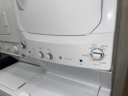 GE Unitized Spacemaker 3.8 cu. ft. Capacity Washer with Stainless Steel Basket and 5.9 cu. ft. Capacity Electric Dryer
