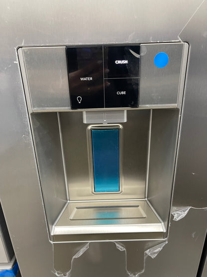 Frigidaire  PRSC2222AF
36 Inch Counter Depth Side by Side Refrigerator with 22.3 Cu. Ft. Capacity, EvenTemp Cooling, CrispSeal Plus Crisper, Door Alarm, Ice Maker, External Water Dispenser, PureAir Air Filter, Sabbath Mode, ADA Compliant, and Energy Sta