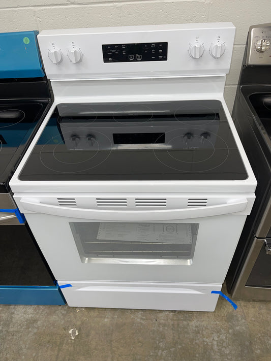 30-inch Electric Range with Steam Clean Model: Model #WFES3330RW