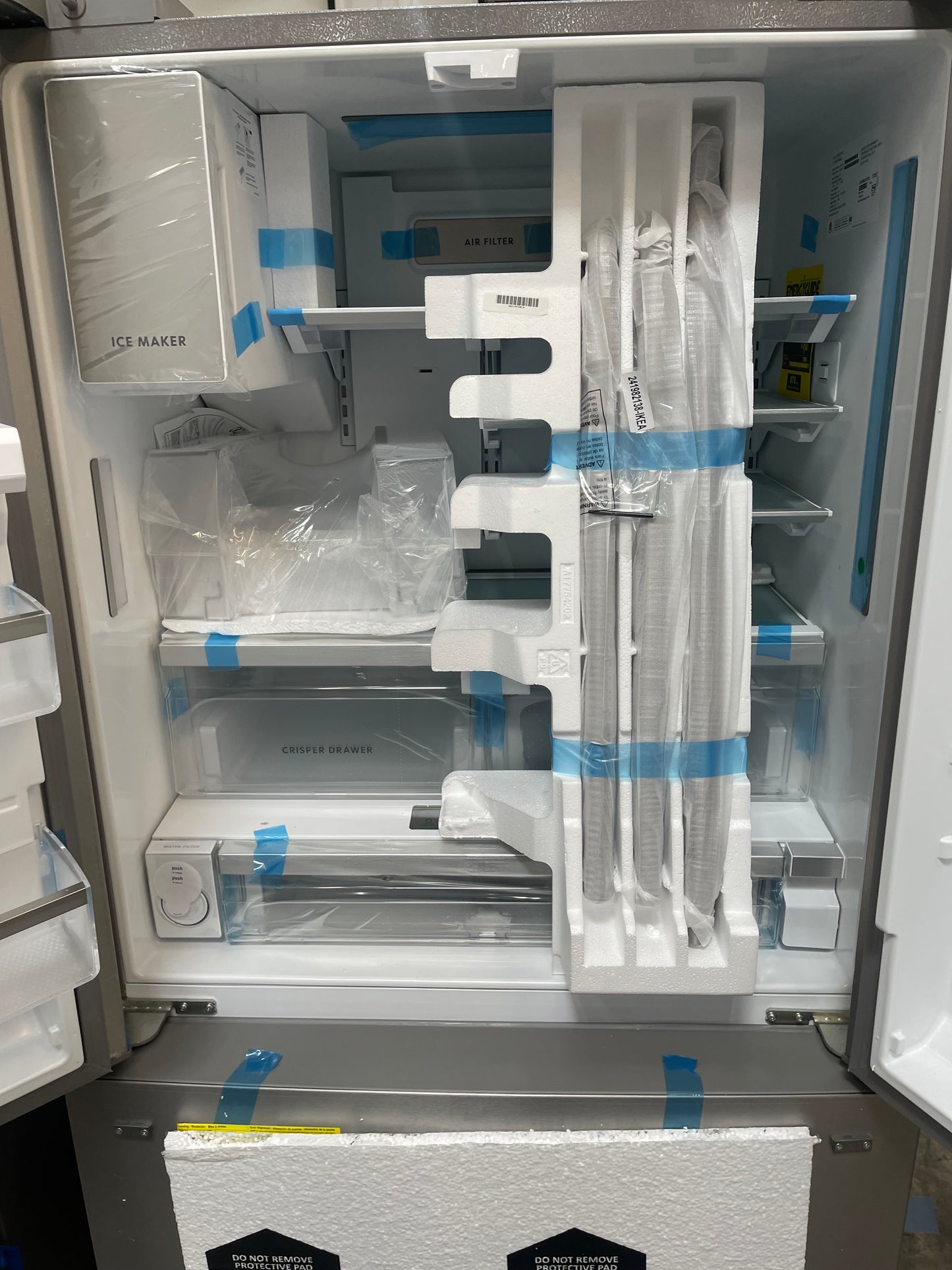 French door refrigerator, stainless steel color/counter-depth, 22.6 cu.ft Article Number 205.222.87 Brand
IKEA