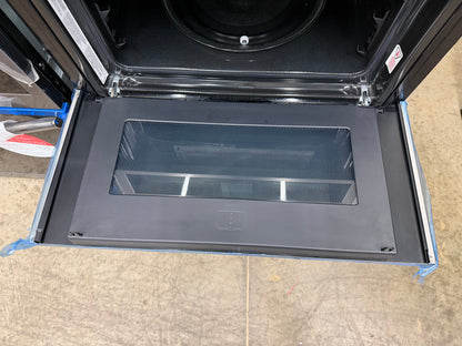 Frigidaire  GCWS2767AF
27 Inch Single Electric Wall Oven with Air Fry, 3.8 Cu.Ft. Capacity, Total Convection, Self Clean, Touch Screen Control Panel, No Pre Heat, Steam Bake, Temperature Probe, Glide Rack, Air Sous Vide, Control Lock, Sabbath Mode