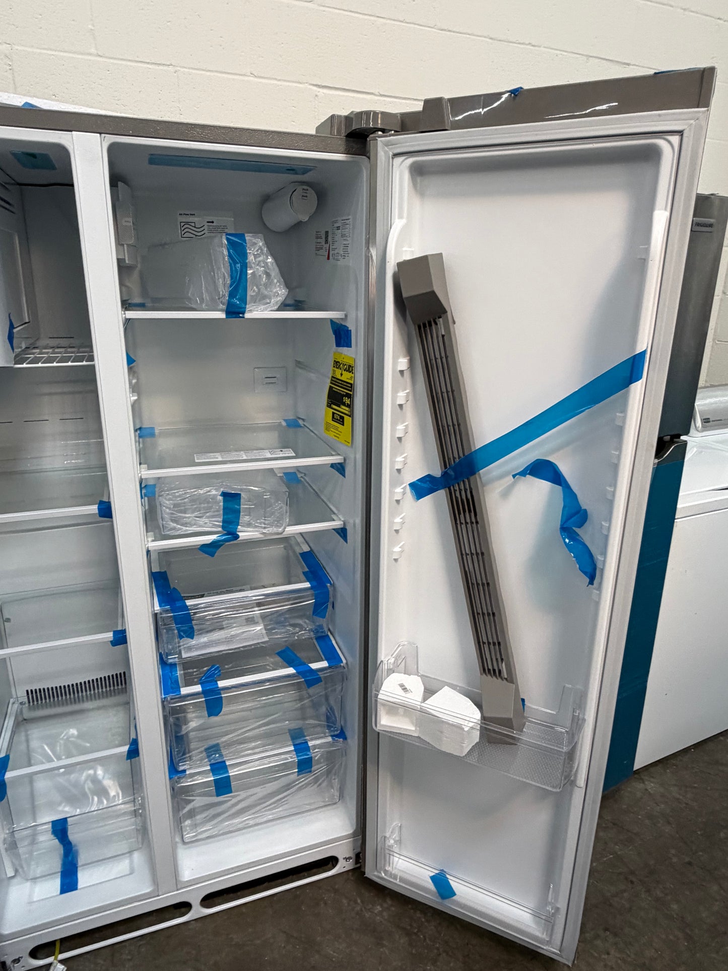 Frigidaire 22.3 Cu. Ft. Counter Depth Side by Side Refrigerator-Model #FRSC2333AS