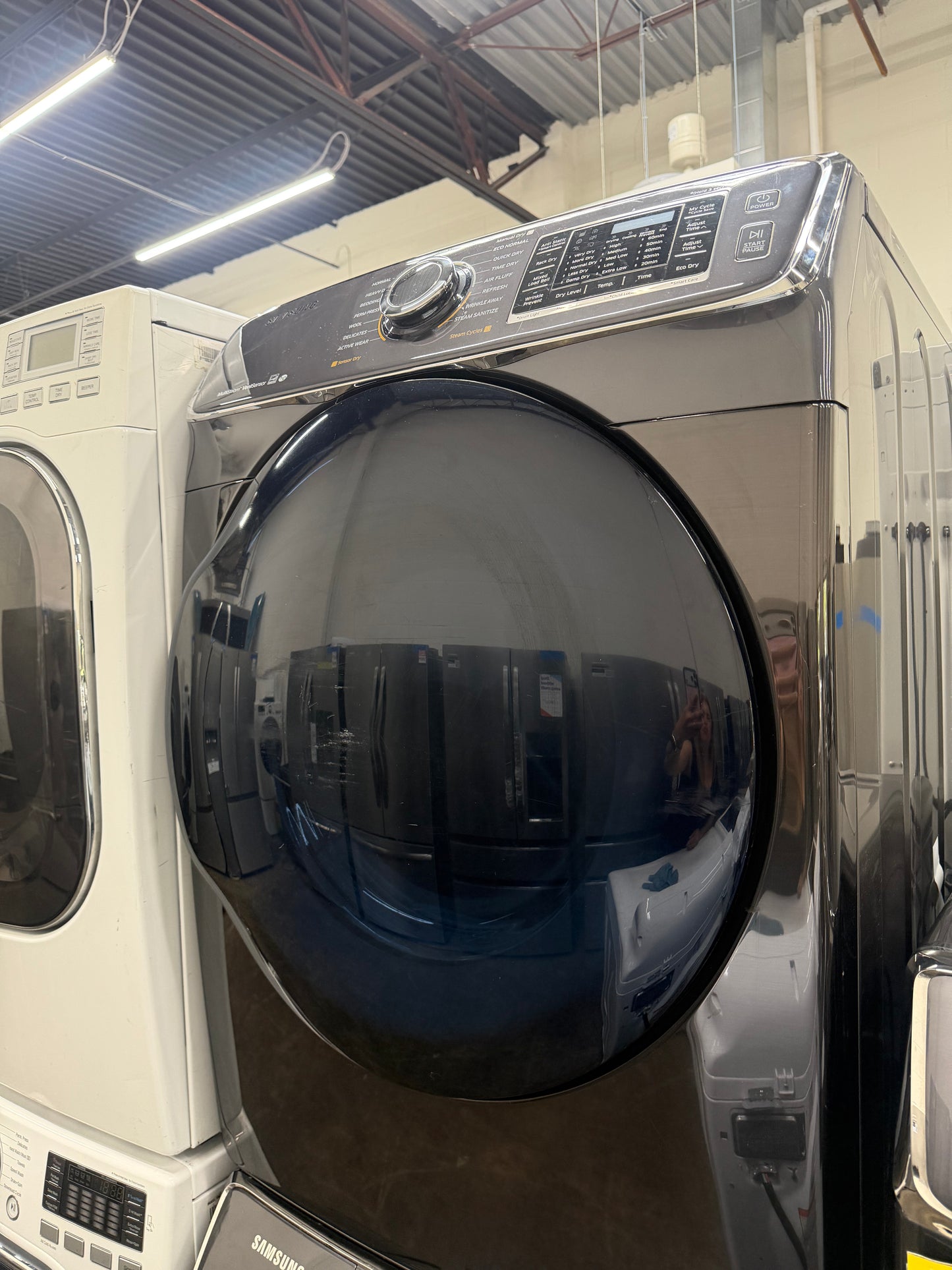 Samsung Front Load Washer – 4.5 Cu. Ft. Capacity and Samsung Electric Dryer – 7.5 Cu. Ft. Capacity