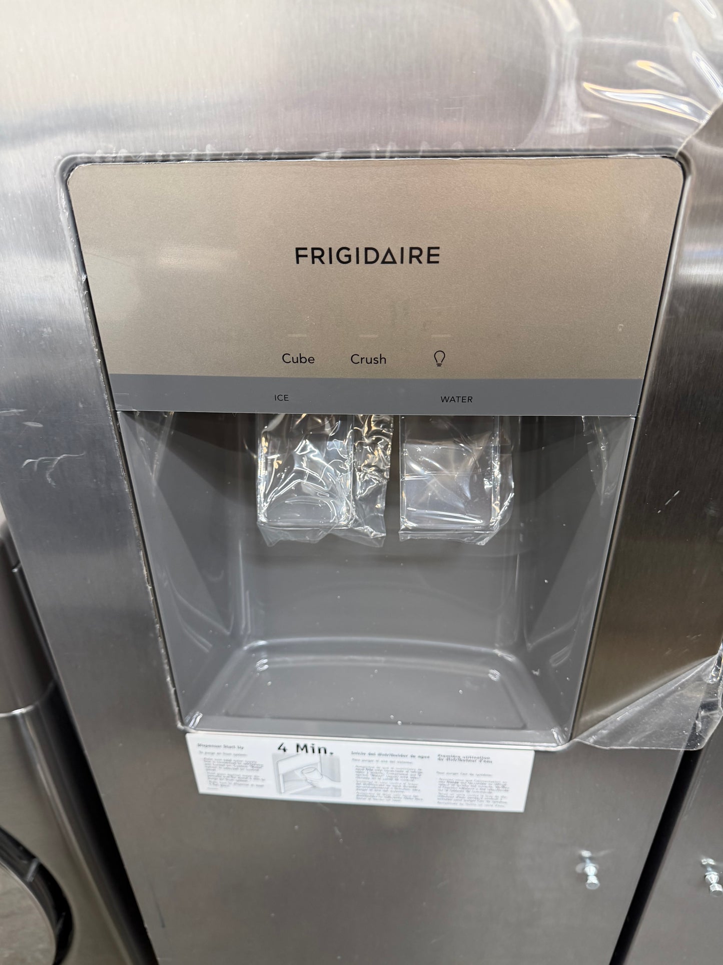 Frigidaire 25.6 Cu. Ft. Side by Side Refrigerator in Stainless Steel