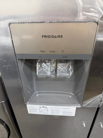 Frigidaire 25.6 Cu. Ft. Side by Side Refrigerator in Stainless Steel