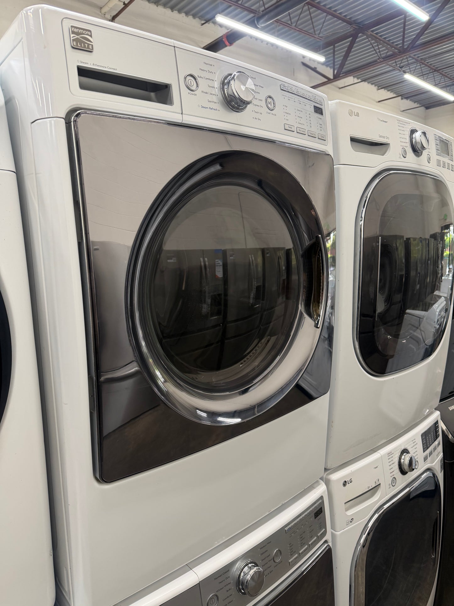 Kenmore 4.5cu/ft Front Load Washer and 7.3 Front Load Electric Dryer