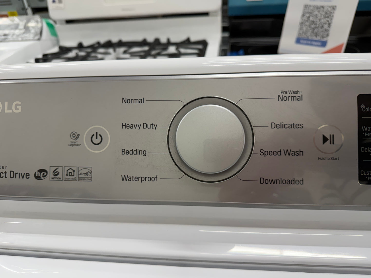 LG Top Load TurboWash 5.0 Cu. Ft. Washer and 7.3 Cu. Ft. EasyLoad Electric Dryer Set in White