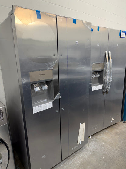 Frigidaire 25.6 Cu. Ft. Side by Side Refrigerator in Stainless Steel