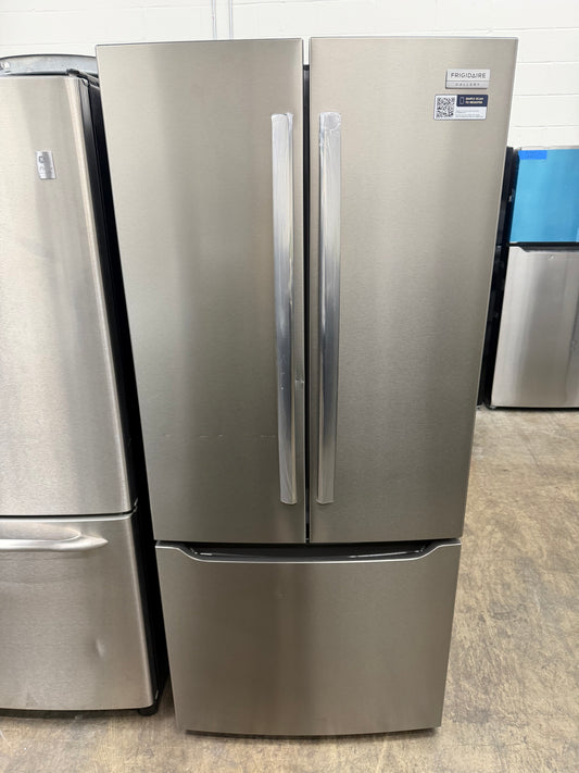 Frigidaire Gallery 30 Inch Wide 20.0 Cu. Ft. Standard-Depth French Door Refrigerator-Model #GRFN2023AF