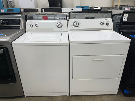 Whirpool Top Load Washer 3.2cu.ft  Heavy Duty and Electric Dryer 7.0cu.ft
