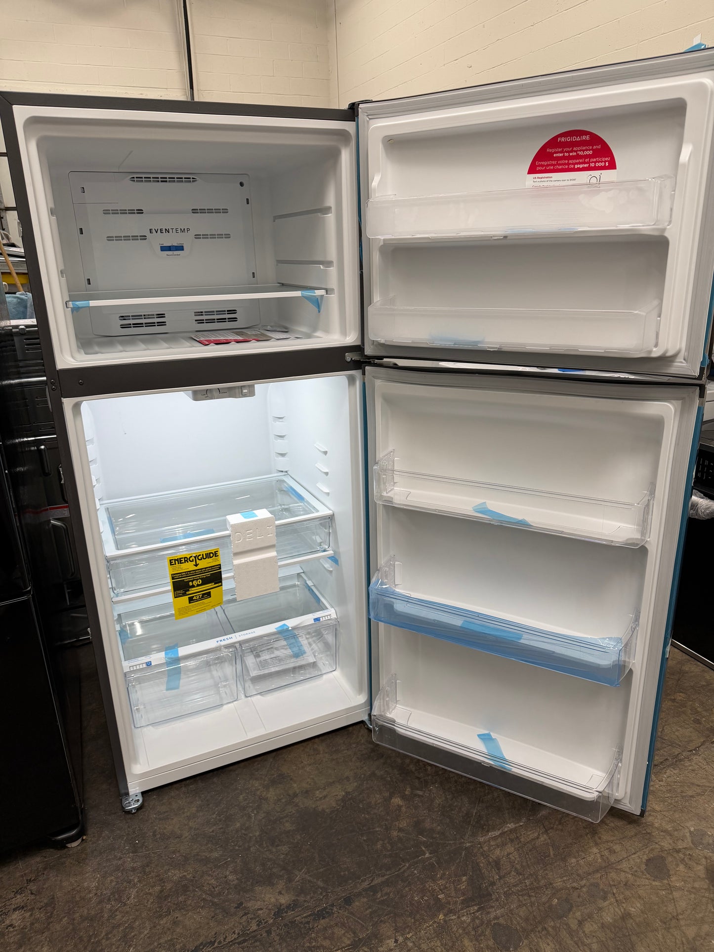 Frigidaire 20.0 Cu. Ft. Top Freezer Refrigerator in Stainless Steel