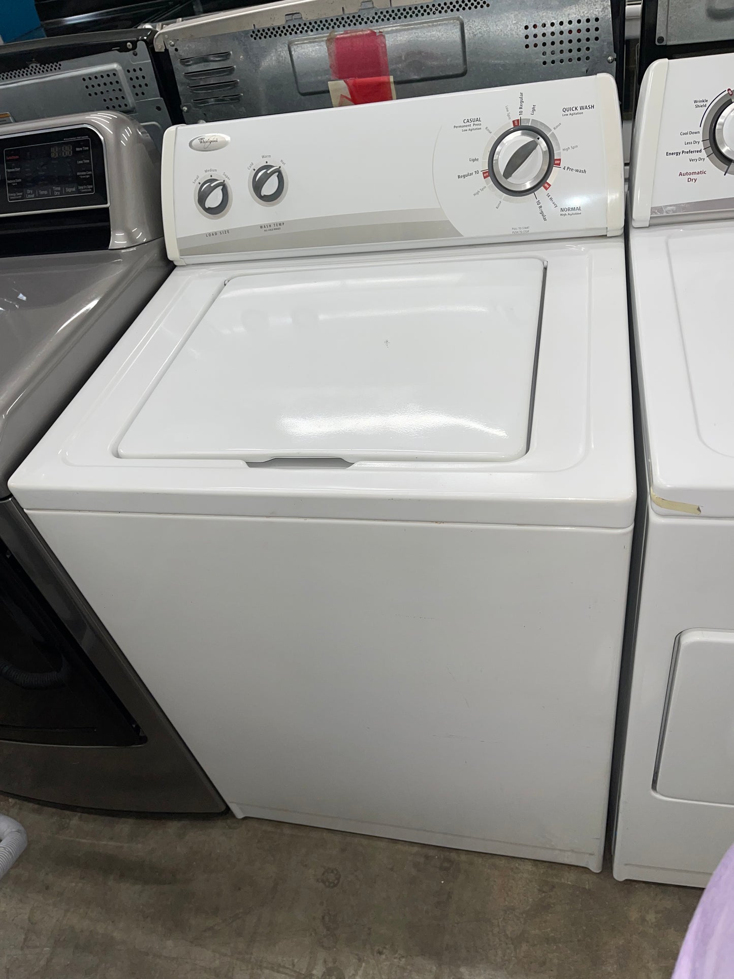 Whirpool Top Load Washer 3.2cu.ft  Heavy Duty and Electric Dryer 7.0cu.ft
