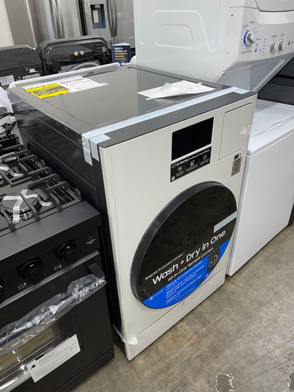 Samsung Bespoke 5.3-cu ft Capacity Ivory Vented All-In-One Washer Dryer Combo (ENERGY STAR Certified)

Model #WD90F53AVY