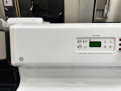 GE 30" Free-Standing Gas Range in White-Model #:JGBP26WEA1WW